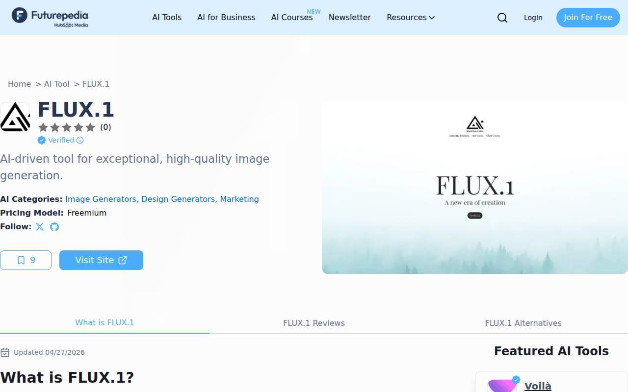 FLUX.1 スクリーンショット