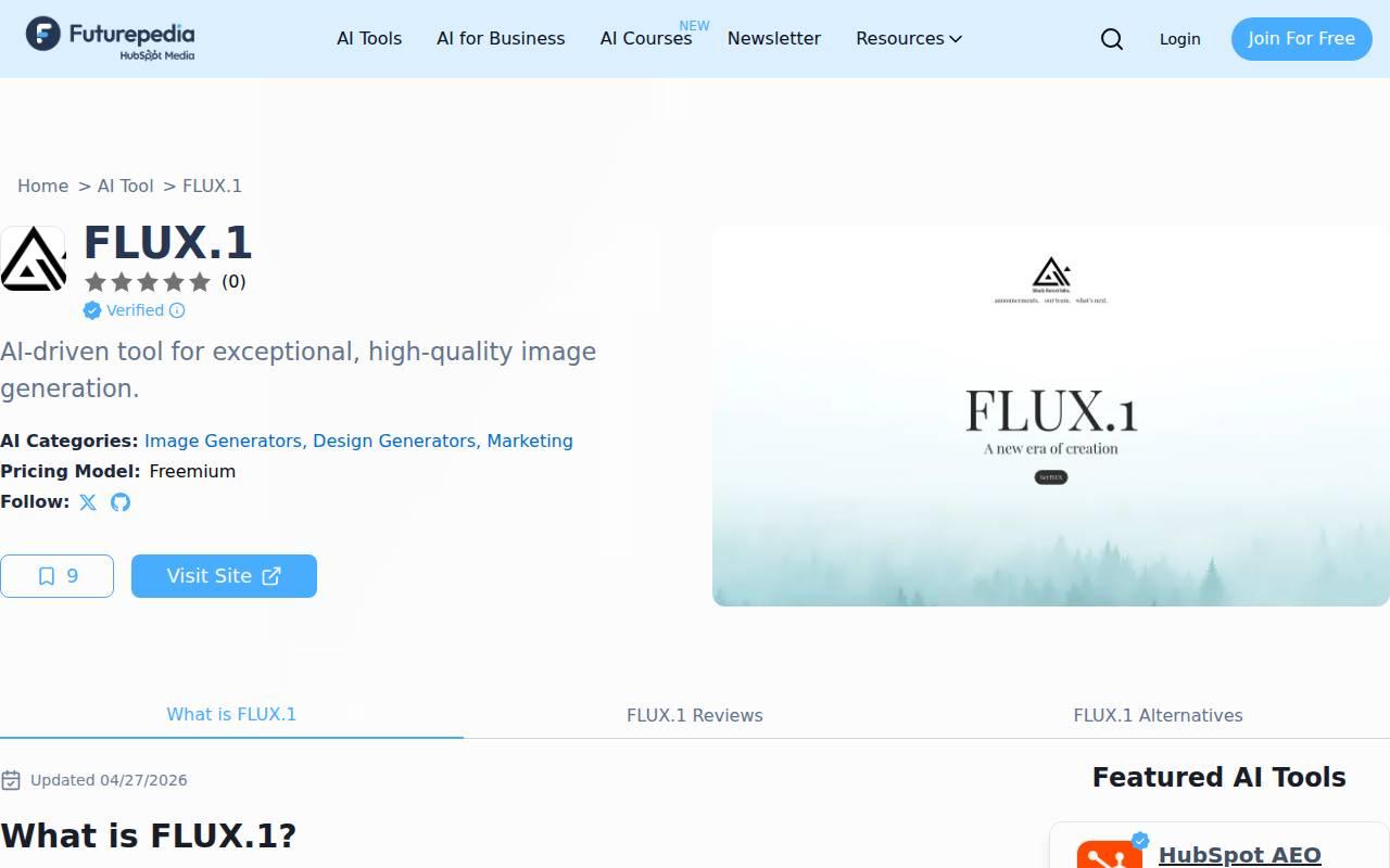 FLUX.1 スクリーンショット